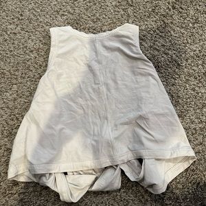Lululemon Tie back tank/ size 2/ worn twice